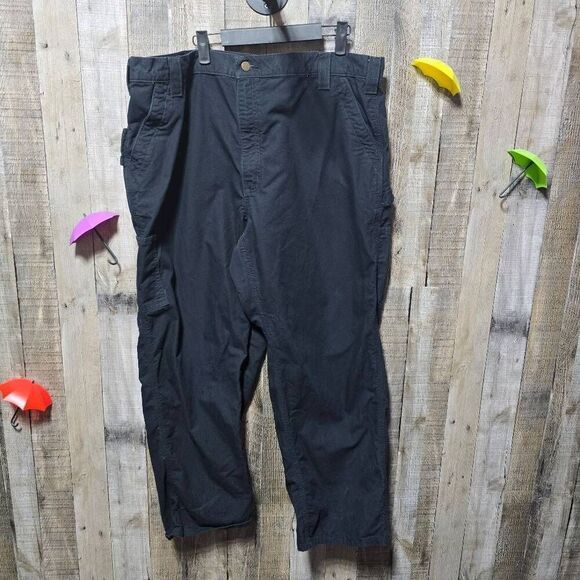 5/$25 Carhartt B151 - Canvas Work Loose Fit Pants 42x30 - Picture 2 of 5